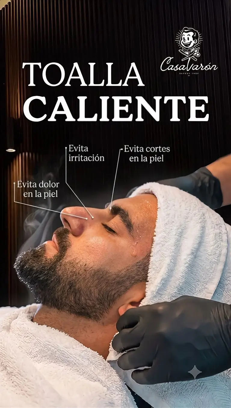 Servicio de toalla caliente en Casa Varón